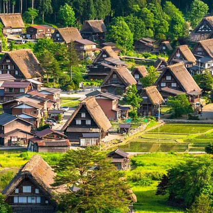 世界遺産飛騨高山＋秘境白川郷合掌村（展望台行き保証）